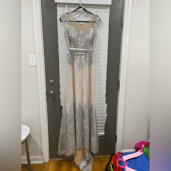 TERANI COUTURE MOTHER OF THE BRIDE 1713M3505 - Picture 5 of 13